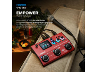 <b>BOSS VE-22 VOCAL PERFORMER Processador Voz Profissional entradas e saidas microfone XLR BEST-SELLER</b> <b>BOSS VE-22 VOCAL PERFORMER Processador Voz Profissional entradas e saidas microfone XLR BEST-SELLER</b>